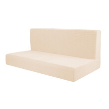 Yotijar RV seat covers soft bench style 4 pieces yellow