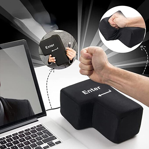 Oversized Enter Key Decompression Toy for PC Keyboards 1pc