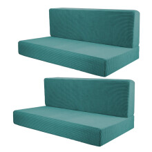 Yotijar RV seat covers emerald green 2 pieces