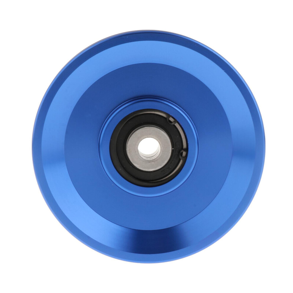 Bearing Pulley Wheel Gym Accessory Aluminum Alloy 105Mm Blue 301029293337