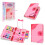 WATTNE Kids Makeup Kit Pink 48PCS Washable 6