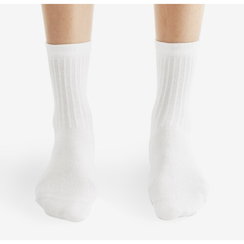 On Logo Sock High 3 Pairs Uk M 2
