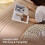 Twin Comforter Set Beige Vertical Stripe 5-Piece 4