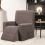 Stretch Recliner Chair Cover White 1 Piece 7