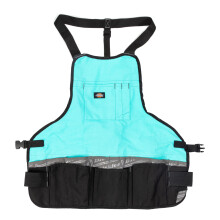 Salopette d'Atelier Dickies 16 Poches, Toile Durable, Bords Renforcés, Ceinture Ajustable, Teal (57147)