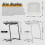 TV Tray Table Black Adjustable Folding 20.5x15.7 Inch 2