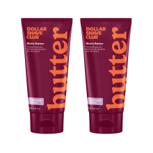 Dollar Shave Club Femme | 2 Pack Beurre de Rasage Cashmere Santal (6 fl oz) | Crème de Rasage Translucide