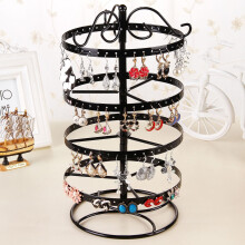 Yesbay Earring Holder Organizer 4-Tier Rotating Stand