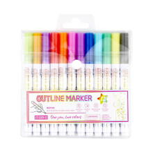 Vankin glitter gel marker pen set 8 pcs