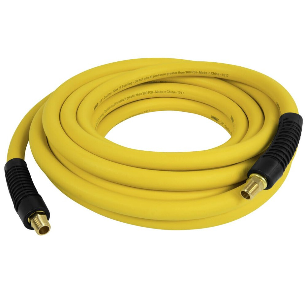 Dewalt Dxcm012-0200 3/8Â X 25 Premium Rubber Hose, Yellow 846212068342