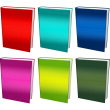 Einfache Anwendung, wiederverwendbare Buchhüllen 6er Pack. Jumbo 9x11 Lehrbuchhüllen für die Schule.