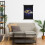 Ravens Football Wall Art PVC Black Axis 3 Sizes 5
