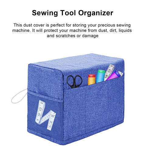 Sewing Machine Cover with Pockets for Accessories 2