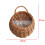 Wall Mounted Wicker Flower Basket Hanging Planter 2