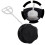 Fuel Tank Cap for Hedge Trimmer 43cc 52cc 2 pcs 4