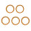 Pump Piston Ring Rubber for Oil-Free Air Compressor 5 pcs 3