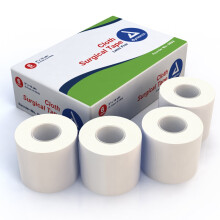 Ruban adhésif chirurgical en tissu Dynarex - 5 cm X 9 m, (Boîte de 6 RL) par DYANAREX