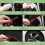 YZhouD wheel rim edge protector rubber strip red 6