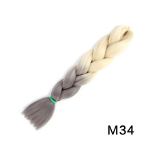 Ycandiee braiding hair extensions 24 inch high-temp