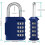 YZhouD 4-digit combination padlock pink 4