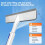 Window glass cleaner spray double-sided with extendable pole 8