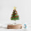 Crystal Christmas Tree Glass Table Decor 3 Inch 2