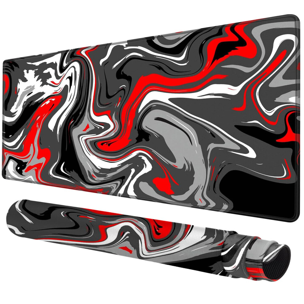 Large Mouse Pad For Desk - Gaming Mouse Pad With Stitched Edges, Anti-Slip Base, Desk Mat Desk Pad For Keyboard And Mouse 722302922612