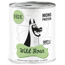 PAKA ZWIERZAKA Pepe Wild Boar - wet dog food - 800g