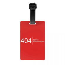 Luggage Tag Custom Geek Programmer Privacy Cover