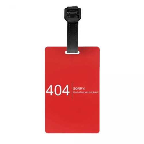Luggage Tag Custom Geek Programmer Privacy Cover