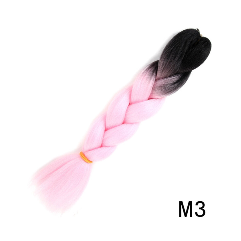 Ycandiee braiding hair extensions 24 inch