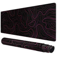 Large Mouse Pad for Desk - Gaming Mouse Pad with Non-Slip Base Stitched Edges, Mousepad for Keyboard and Mouse