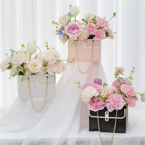 Yesbay flower tote bag portable foldable 4 pcs 2