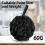 Shower loofah sponge mesh pouf 4 pack black 3