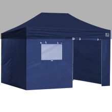 Pannelli con cerniera Eurmax USA per tenda da 10 x 15 Easy Pop Up, kit pareti con finestra e porta