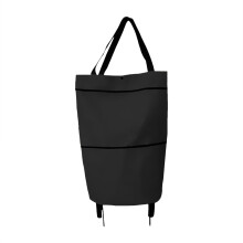 Shopping Trolley Bag Portable Foldable with Wheels