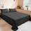 Xaoshaoyi White Twin Flat Sheet 100% Cotton Percale 1
