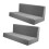 Yotijar RV seat covers soft bench style 2 pieces grey 4