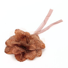 Peony Flower Curtain Tie Backs Holdback Set of 2