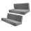 Yotijar RV seat covers soft bench style 2 pieces grey 5