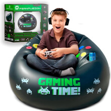 Inflatable Gaming Chair for Kids and Teens with Cup Holder