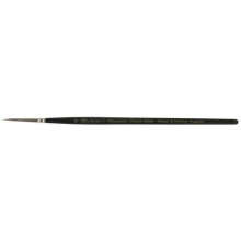 Winsor & Newton Series 7 Kolinsky Sable Miniature Watercolor Brush - Short Handle Round #00,5012020,Brown