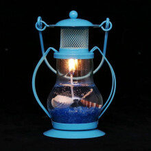 Vintage-style gel wax candle with ocean scent, 12 oz