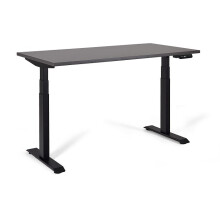 UNIQUE ACTIVE I Electric desk 140x70 cm Black