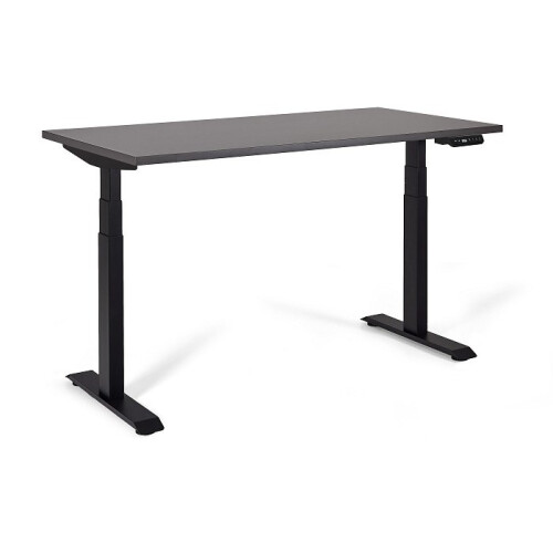 UNIQUE ACTIVE I Electric desk 140x70 cm Black