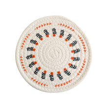 Linen woven thermal table mat for scald protection 45x30cm