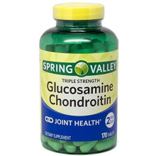 Spring Valley - Glucosamine Chondroïtine, Drievoudige Sterkte, 170 Tabletten