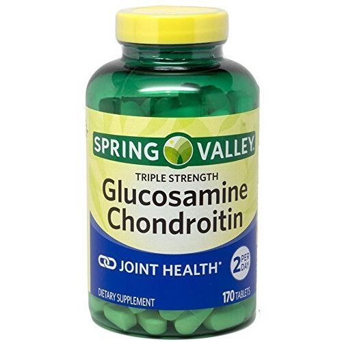 Spring Valley - Glucosamine Chondroïtine, Drievoudige Sterkte, 170 Tabletten
