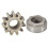 Pinhão e bucha para Cub Cadet 717-1554 741-04237A 5
