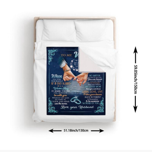 Coperta accogliente con stampa di lettere romantiche, 1 pezzo 2
